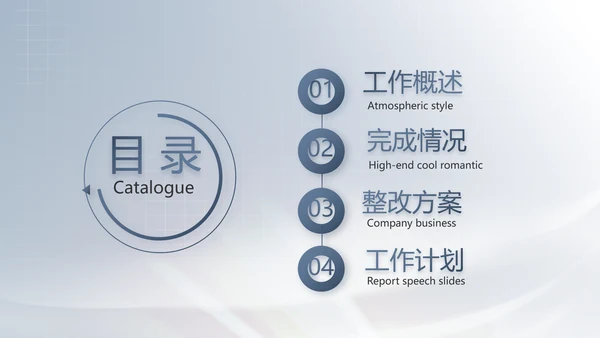 绿色大气医疗器械安全管理工作总结PPT模板
