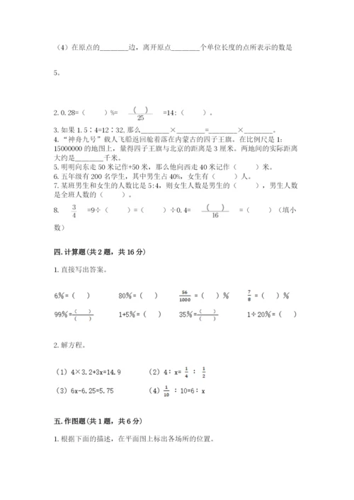 六年级下册数学期末测试卷含答案【轻巧夺冠】.docx