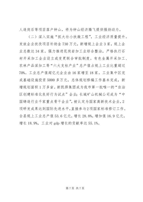 县XX年经济工作会议上的讲话_1.docx