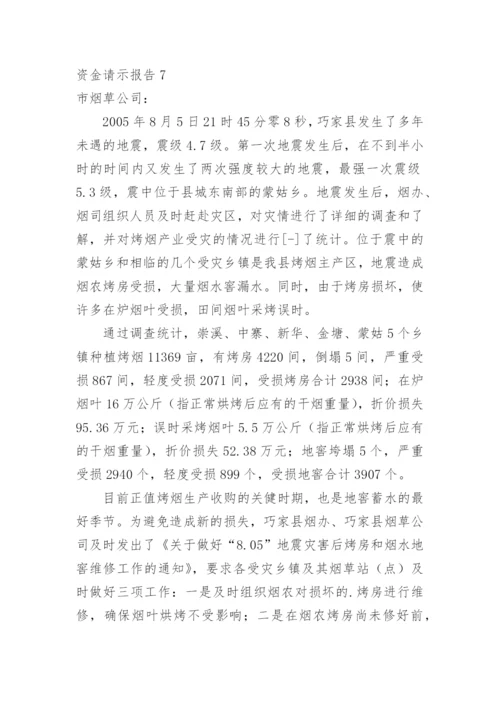 资金请示报告.docx