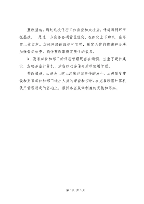 县建设局保密工作汇报材料.docx