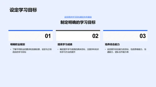 学期规划教育讲座PPT模板