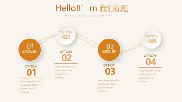 手绘面包年年终总结动态PPT