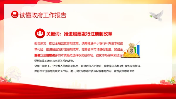 学习全国两会工作报告全国两会政府工作报告PPT课件