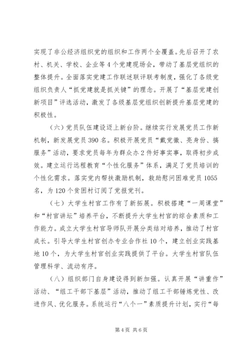 在全市组织工作会议上的报告_1.docx