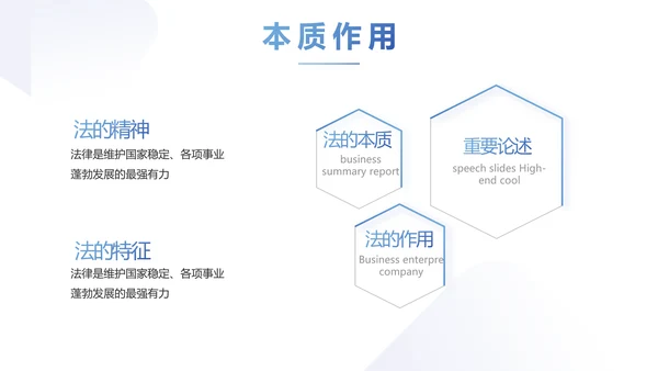 蓝色严谨大气公正司法工作总结PPT