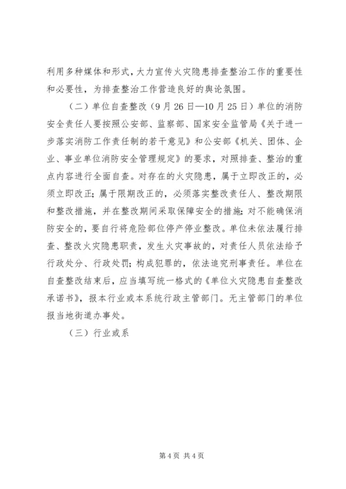 集中开展火灾隐患排查整治工作实施方案 (6).docx