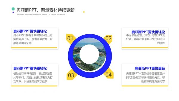 简约风蓝白毕业答辩PPT