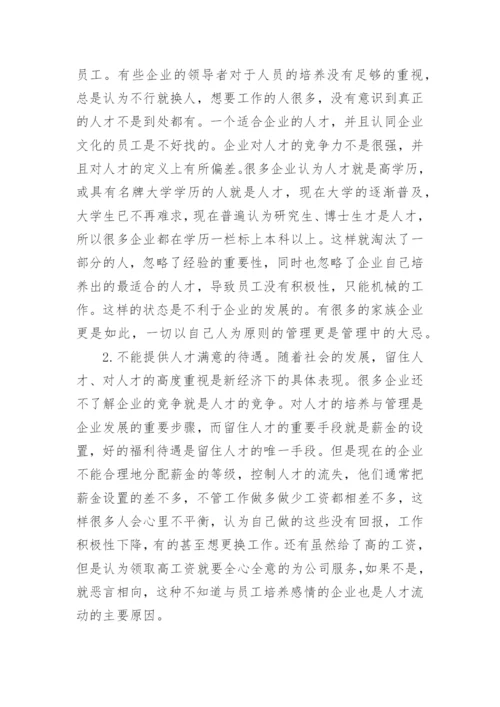 人力资源管理学课程论文.docx