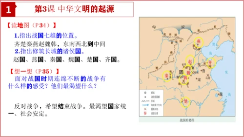 七上历史教材问题解答PPT版【读地图、想一想、材料研读、课后活动】-七年级历史上学期期末考点大串讲（