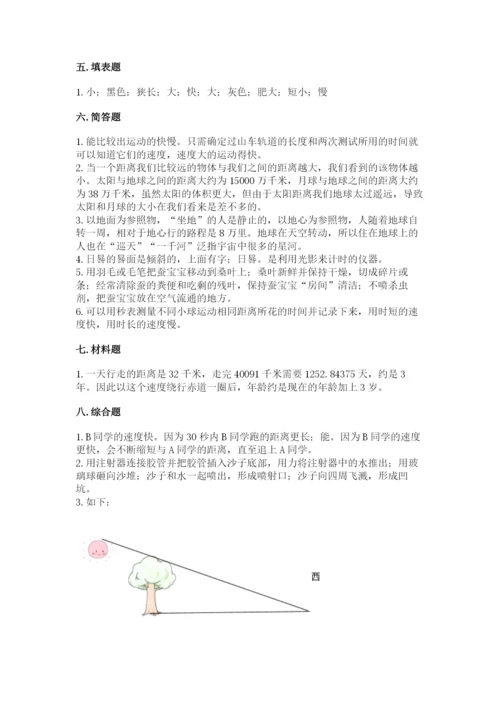 教科版小学科学三年级下册 期末测试卷（完整版）.docx