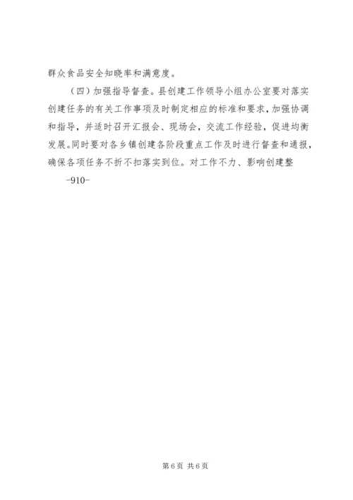 县创建省级食品药品安全示XX县区讲话 (4).docx