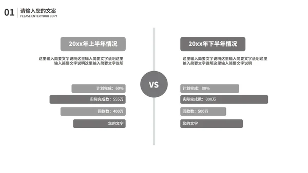 黑色简约风总结汇报PPT模板