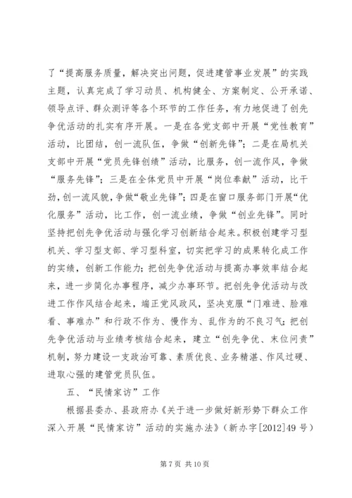 县建筑管理局工作报告.docx