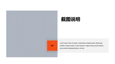 扁平PPT截图说明