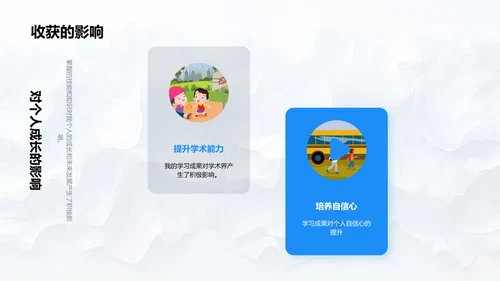 个人学习实践报告PPT模板