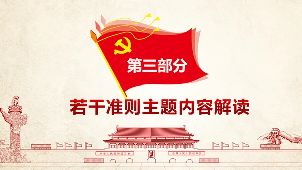 贯彻新形势下党政党内政治生活准则PPT
