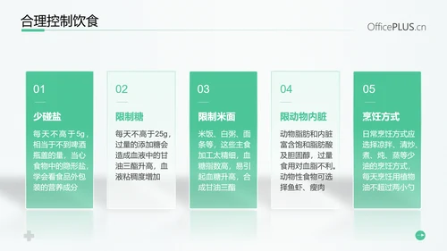 守护健康生活高血脂症健康知识教育PPT模板
