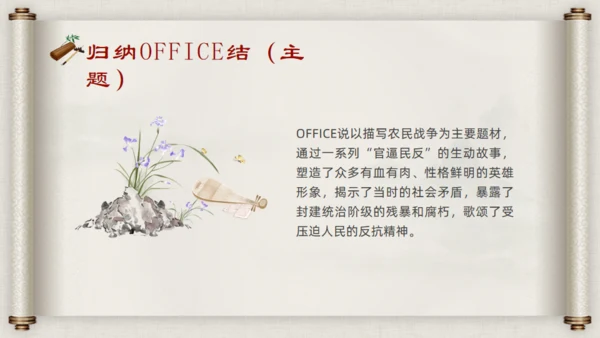 水浒传名著导读通用PPT模板