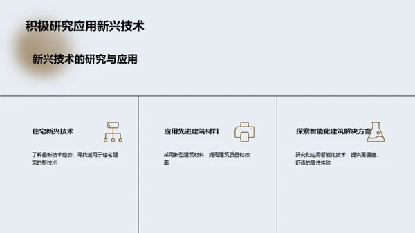 创新住宅市场策略