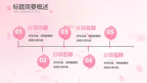 粉色唯美背景工作总结汇报动态PPT