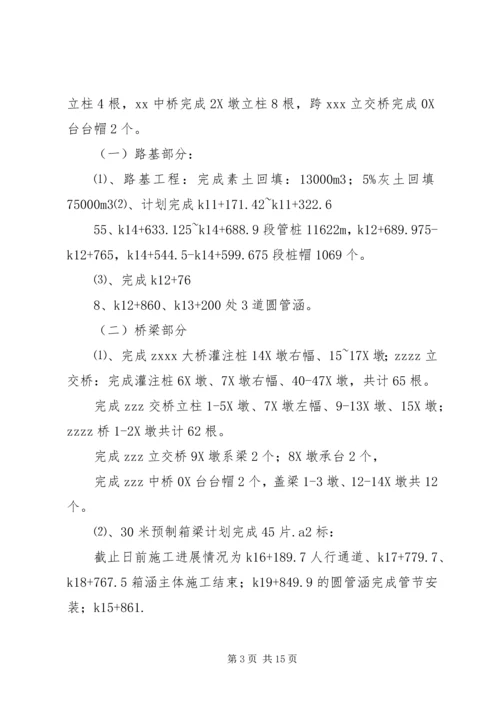 公路工程建设项目工地例会.docx