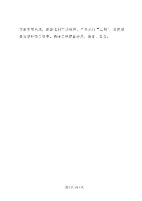 水利局工作计划.docx