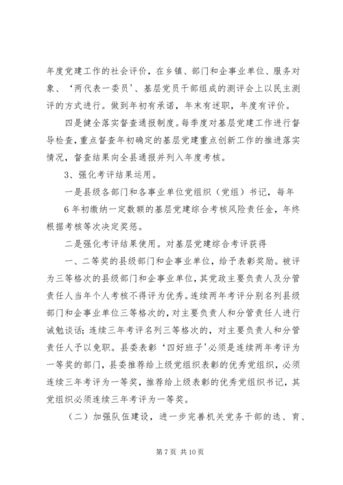 机关党建专题调研报告.docx