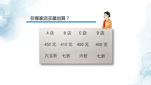 人教版六年级数学下册折扣问题教学课件