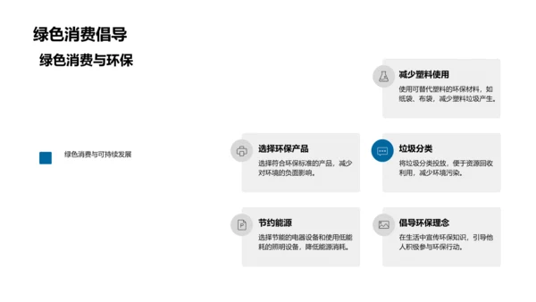 大学生环保课堂PPT模板