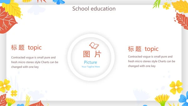 学校教学教育培训工作总结汇报动态PPT模板