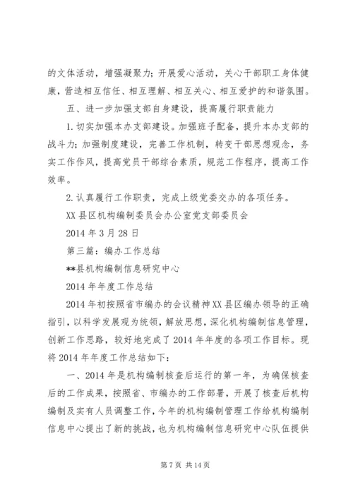 第一篇：市编办认真谋划XX年党建工作精编.docx