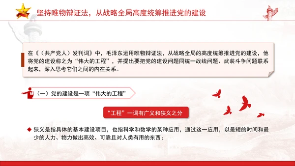 党内刊物共产党人发刊词关于党的建设思维方法党课ppt