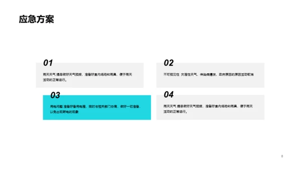 蓝色简约风品牌合作策划PPT案例