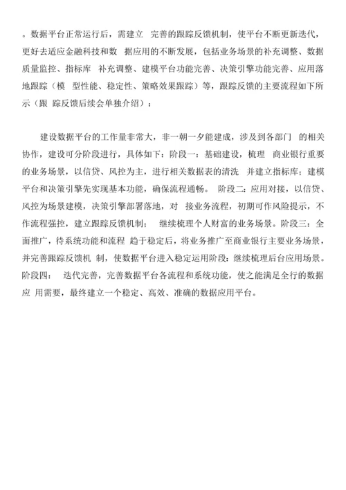 商业银行数据应用方案.docx