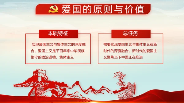 党建微党课党支部总结学习教育PPT