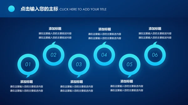蓝色科技2020年终总结新年计划述职报告PPT