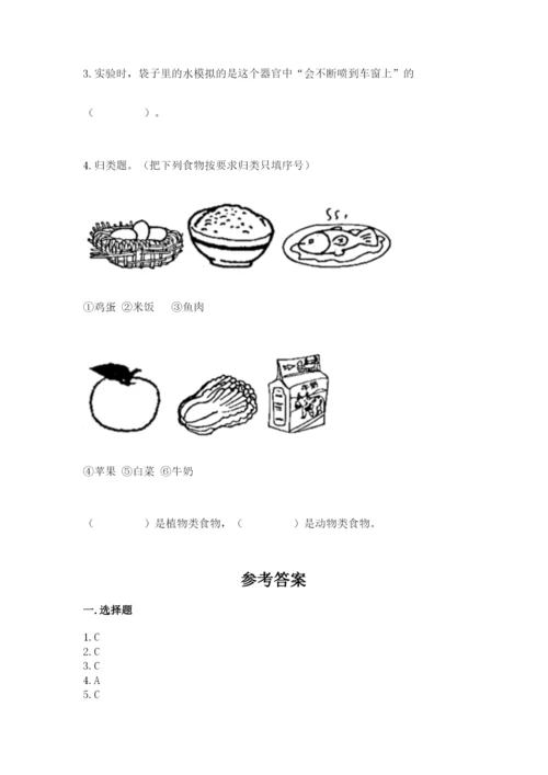 教科版四年级上册科学期末测试卷及参考答案【夺分金卷】.docx