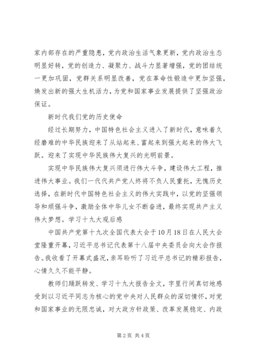 学习十九大观后感2篇.docx