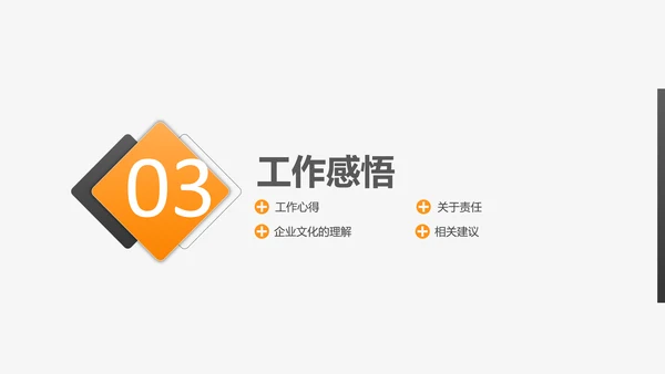 转正答辩岗位述职报告PPT多用途模板