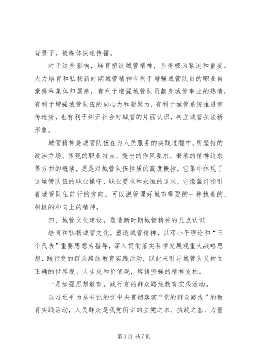 城管文化调研报告.docx