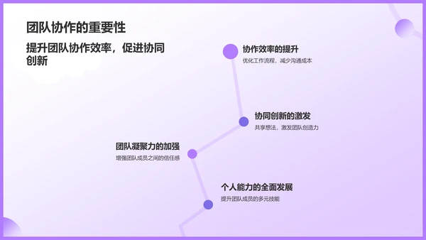 紫色插画风部门工作会议PPT模板
