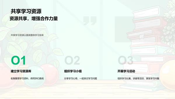 高效学习法则PPT模板