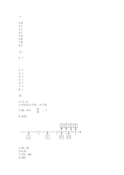 人教版六年级数学小升初试卷附完整答案【易错题】.docx