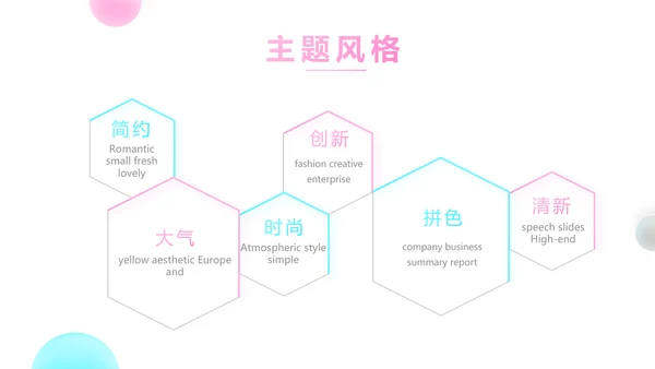 简约公司产品介绍宣传图片展示PPT动态模板