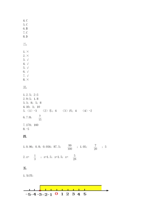 苏教版六年级数学小升初试卷及完整答案（各地真题）.docx