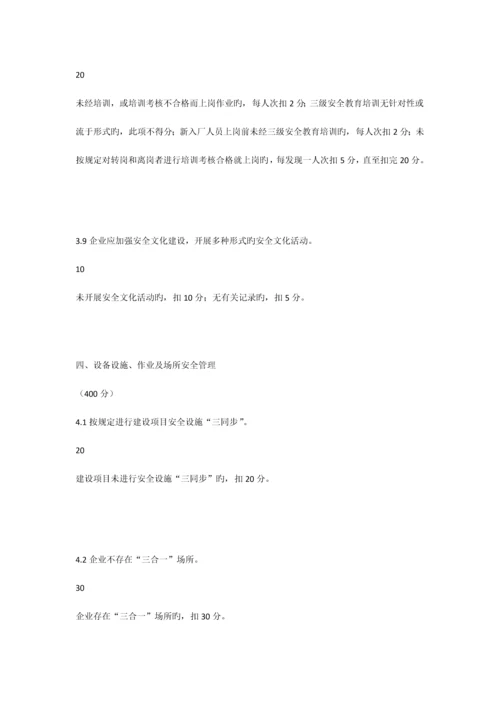 泰州市小微型工贸企业安全生产标准化基本规范评分细则.docx