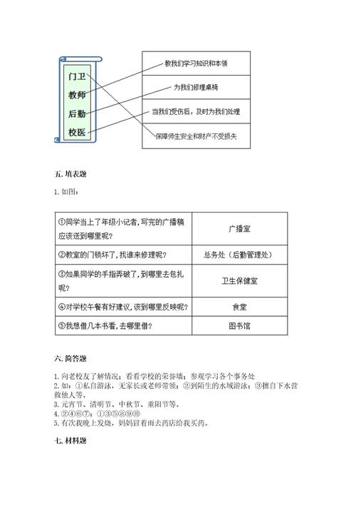 部编版三年级上册道德与法治期末测试卷附参考答案研优卷