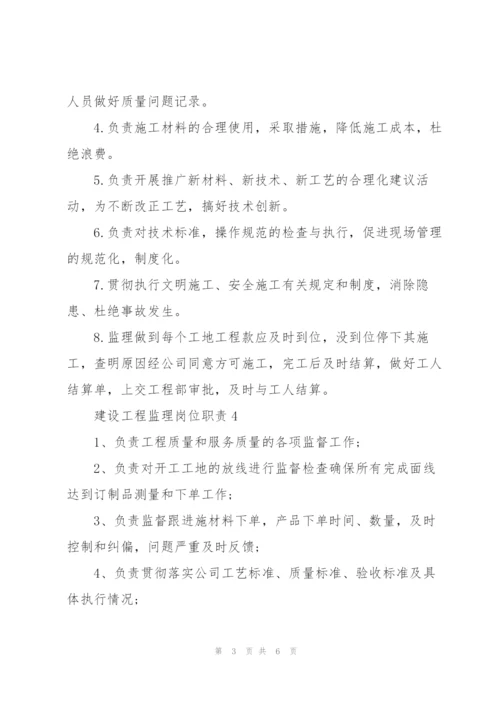 建设工程监理岗位职责.docx