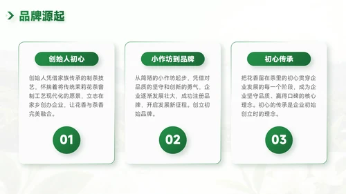 绿色企业介绍PPT模板